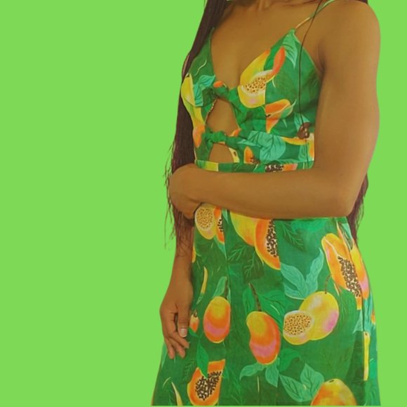 green emerald velvet dress Papaya Wrap Dress (Seagrass) | Love Cherish main image 1